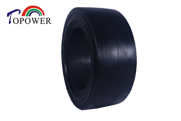 光面压配式实心胎