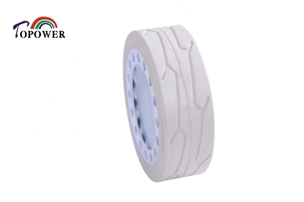 实心橡胶胎批发升降机、臂车、200x8高空作业车光面实心轮胎